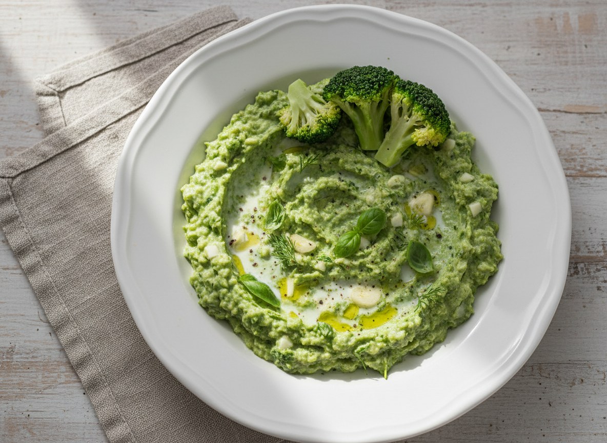 Brokuł a la szpinak