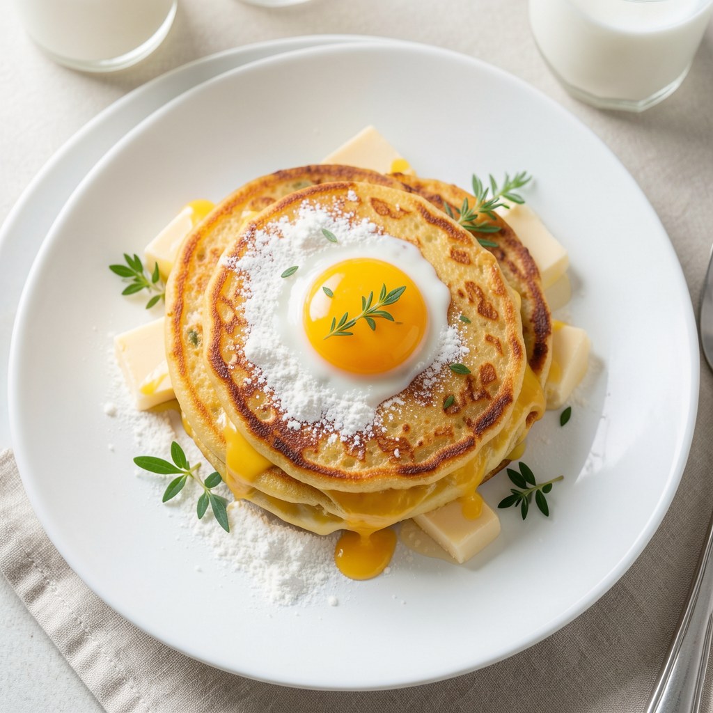 placki z sera żółtego