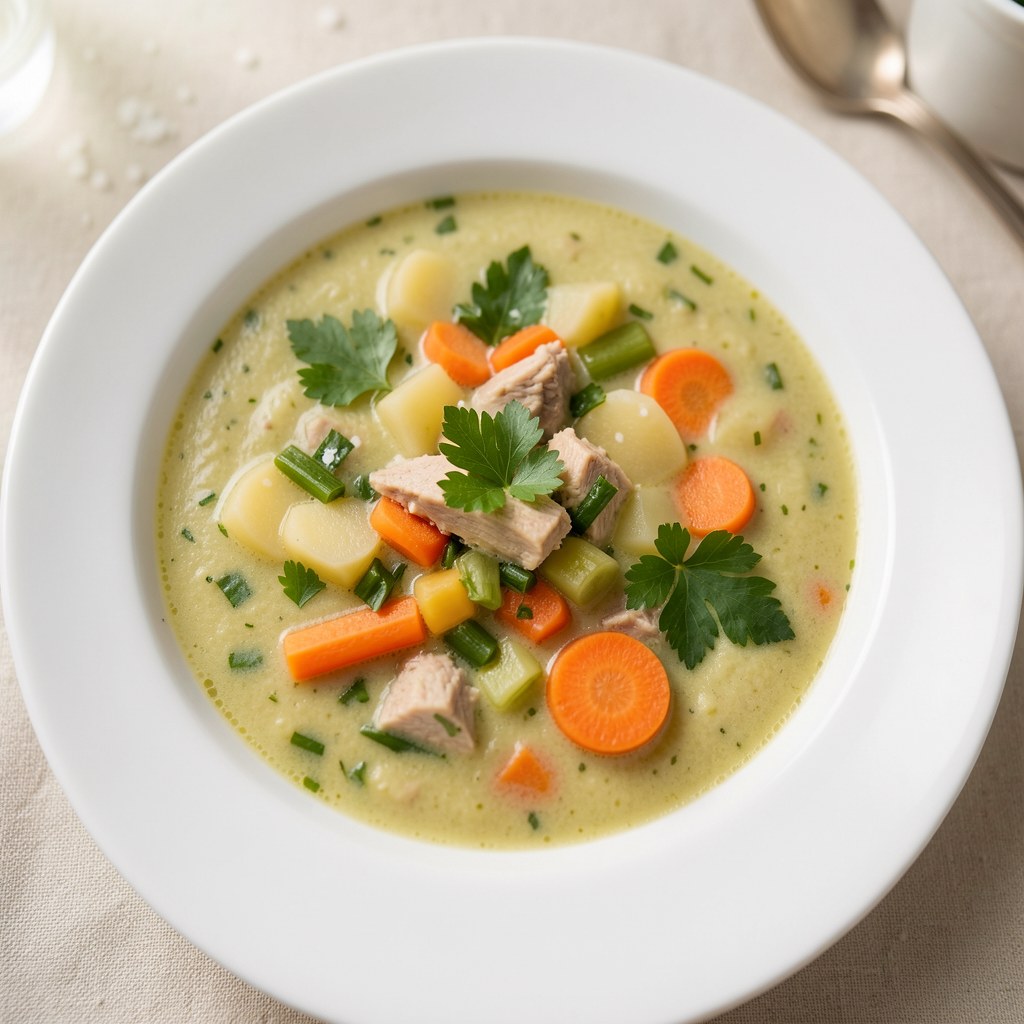 Zupa jarzynowa dla niemowląt