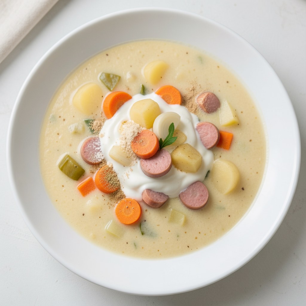 Ziemniaczana ze śmietaną