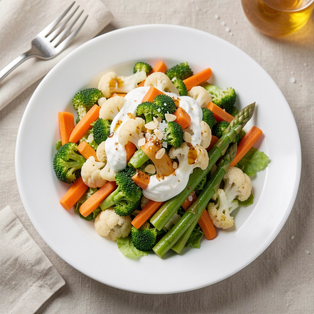 Warzywa w Koperkowym Sosie.