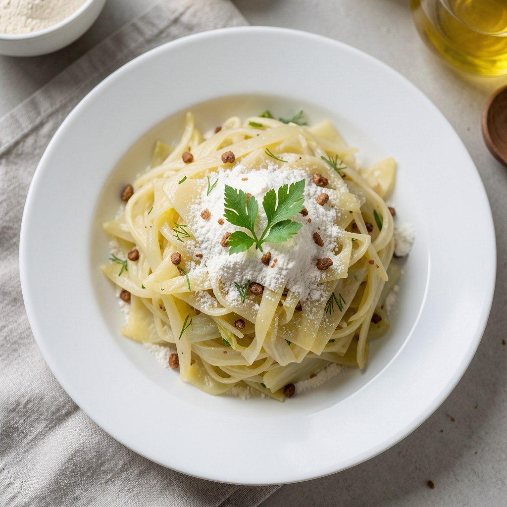 Młoda kapusta z koperkiem