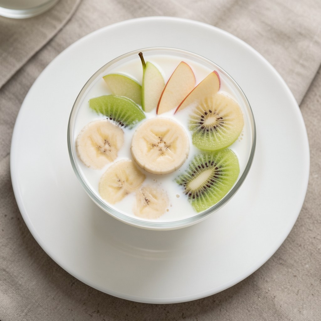 Koktajl bananowo-jabłkowy