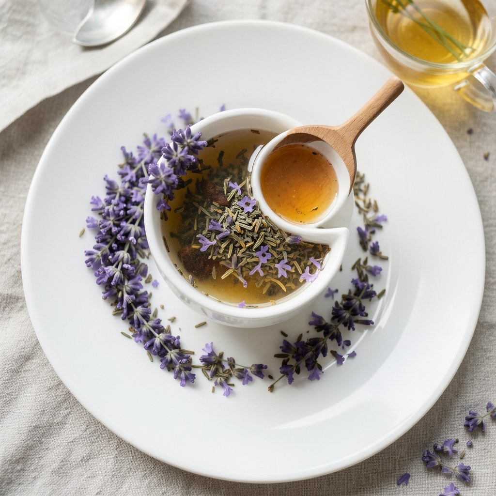 Lawendowa herbatka