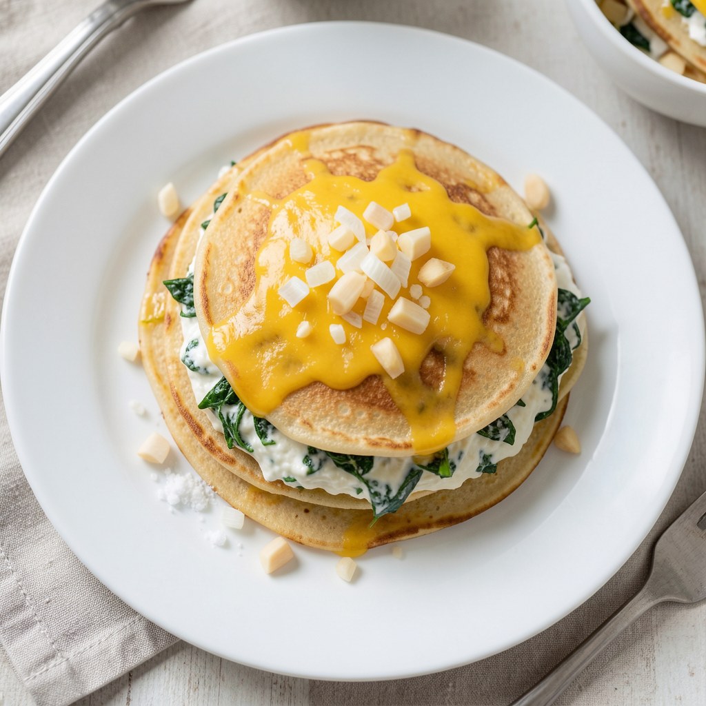 Naleśniki ze szpinakiem