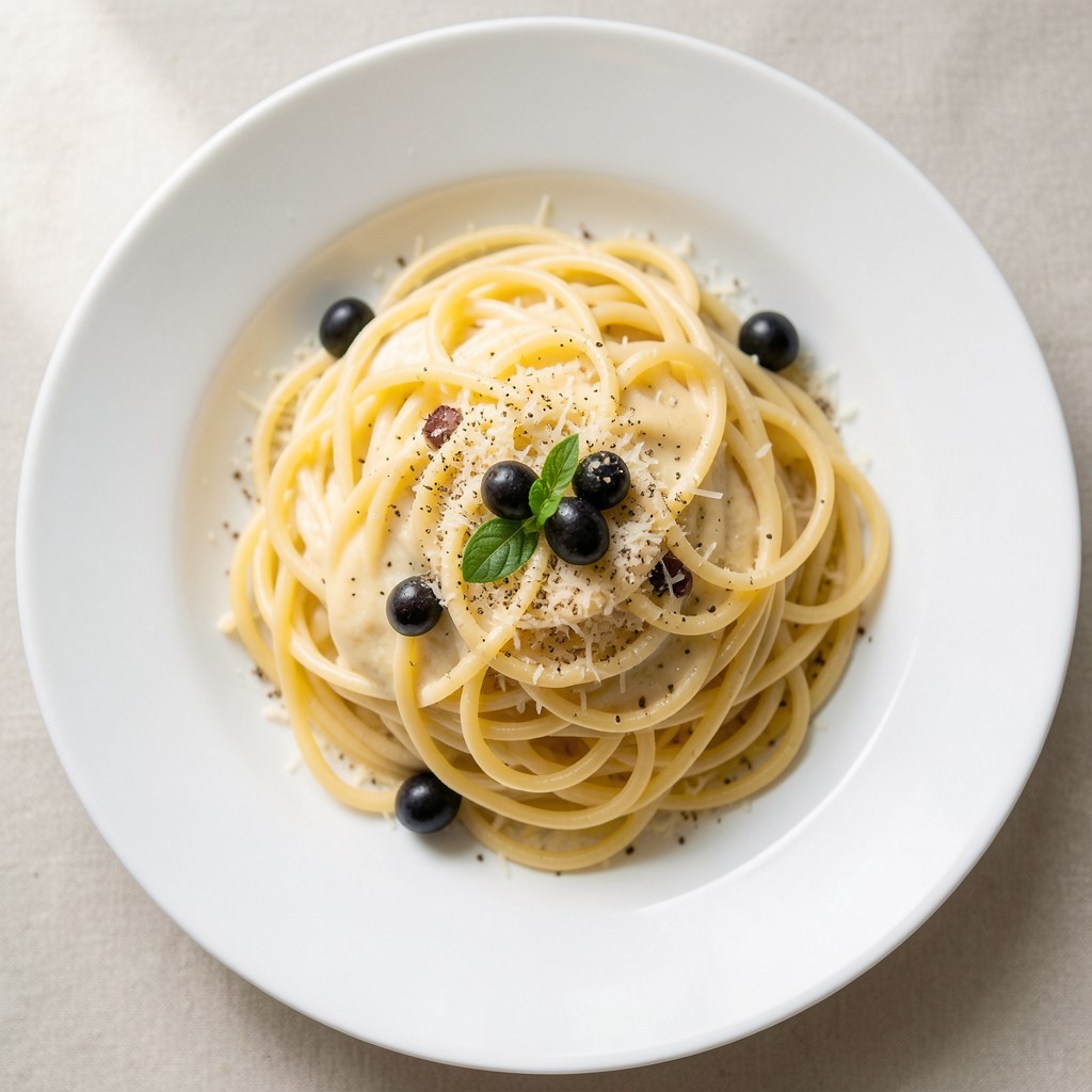 Spaghetti z pieprzem