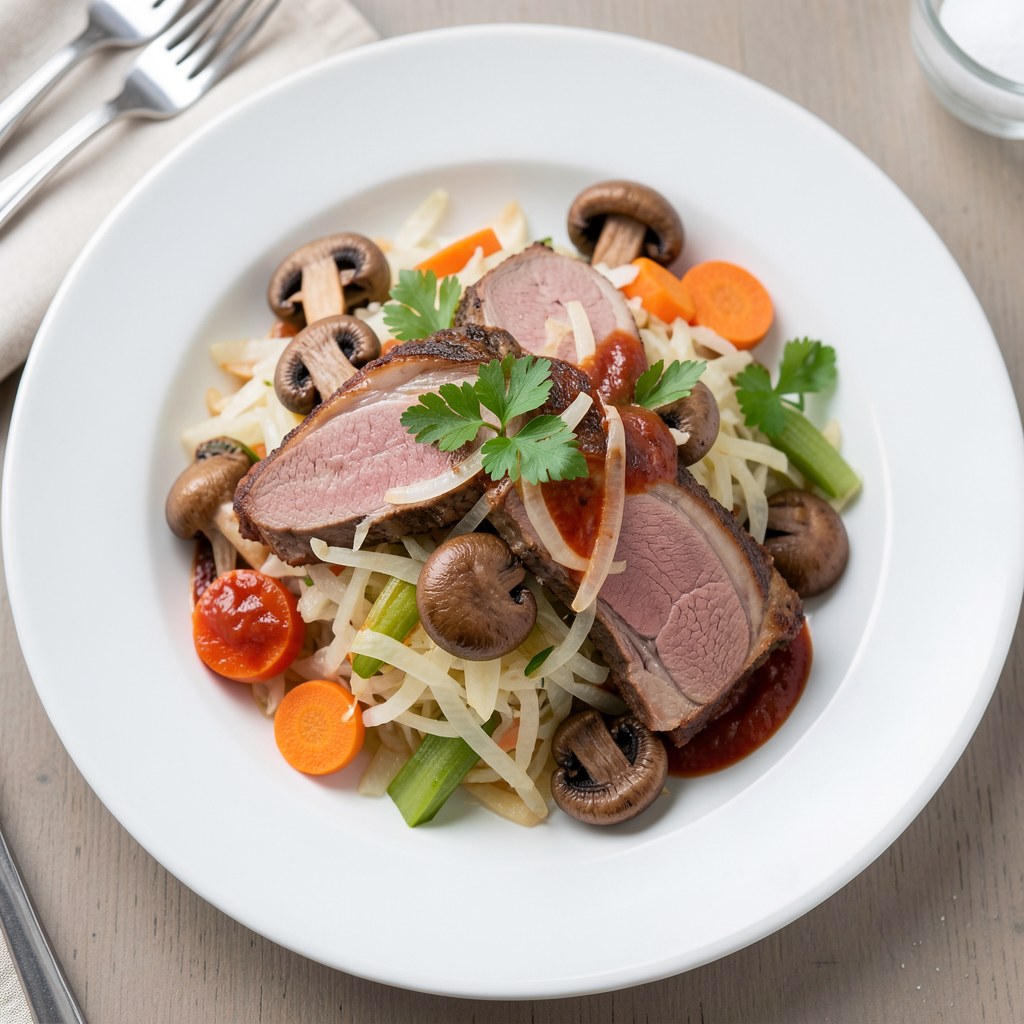 Kapuśniak z żeberkami