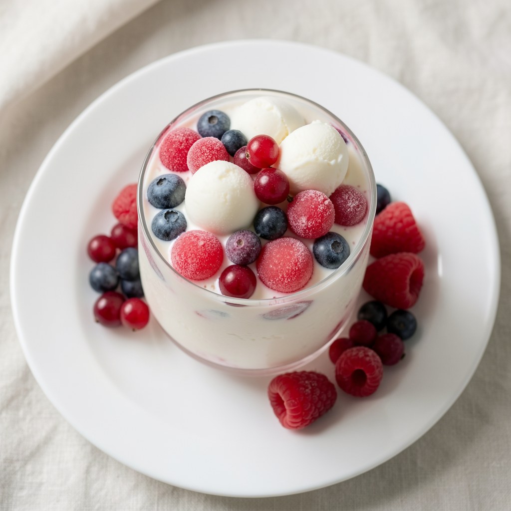 Koktajl owocowo-lodowy