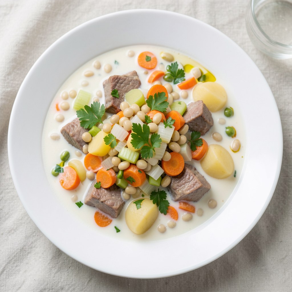 Zupa warzywna na żeberkach