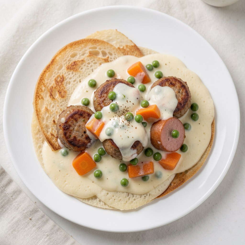 Klopsiki w sosie warzywnym