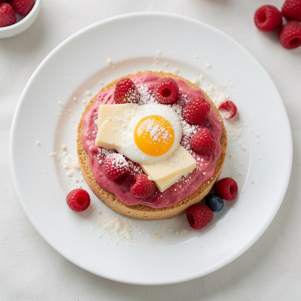 Placek kruchy z truskawki