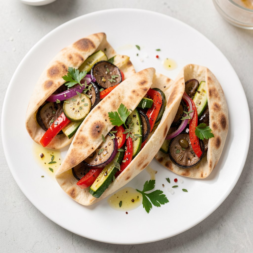 Pita z warzywami