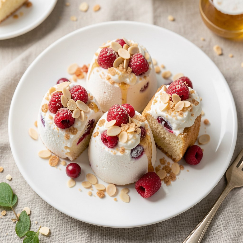 Bomba serowo-borówkowa