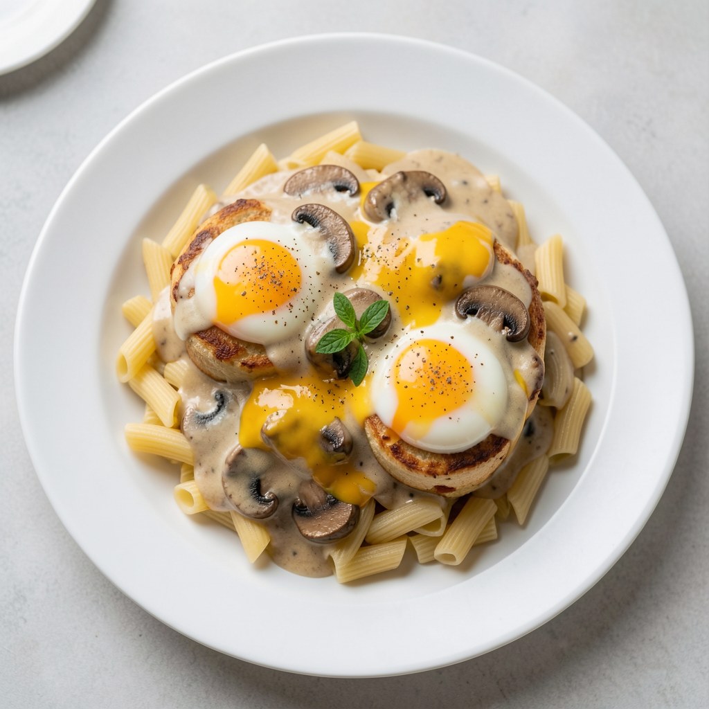 Jaja w koszulkach zapiekane