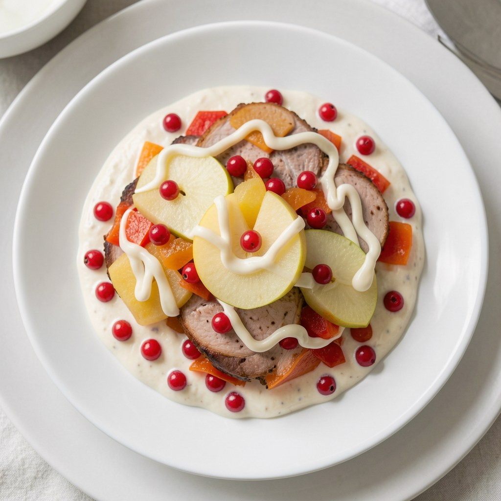 Brzoskwiniowy sos do wędlin