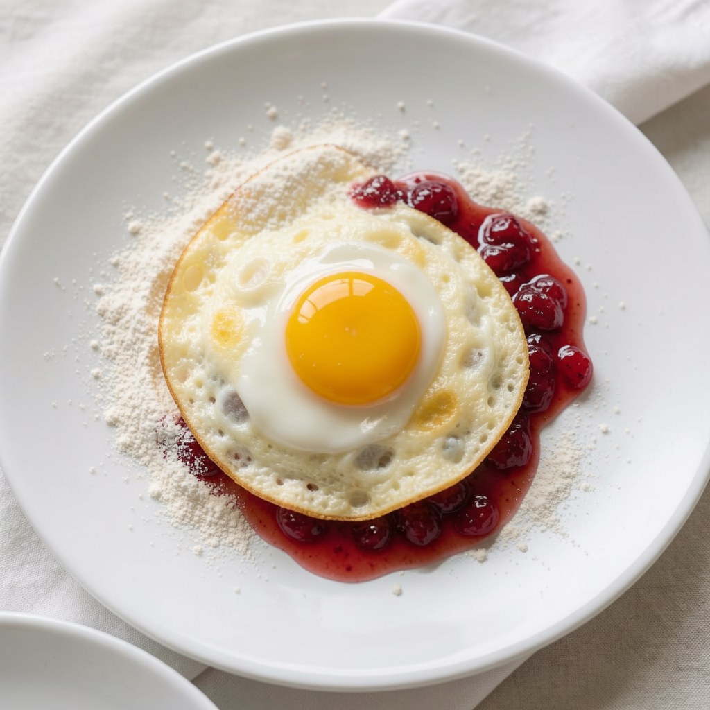 Omlet z konfiturą