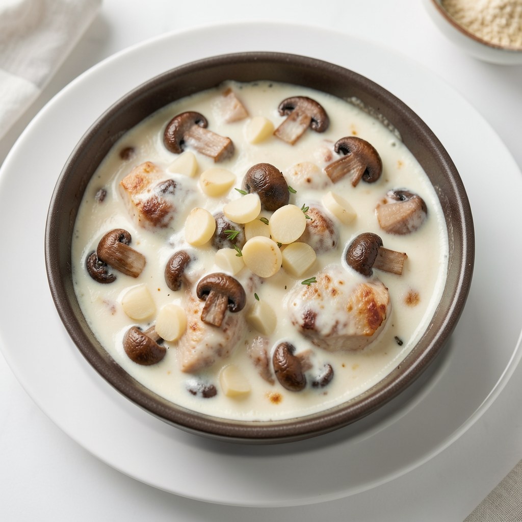 Karkówka w śmietanie