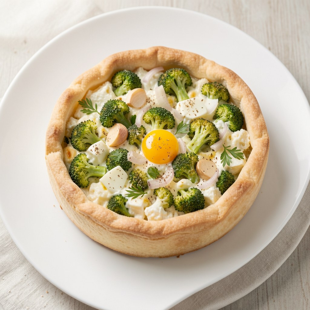 Tarta brokułowa