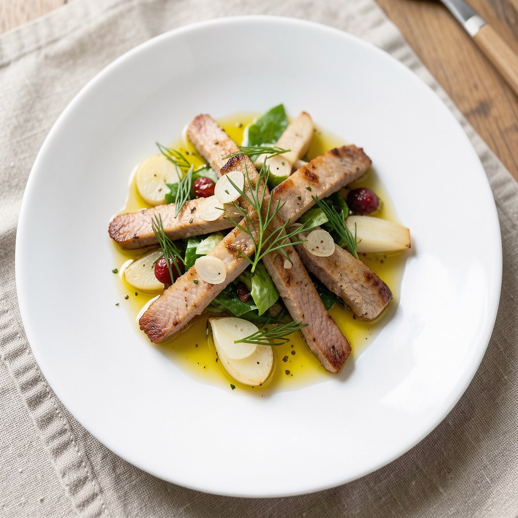 Olej czosnkowy z cząbrem