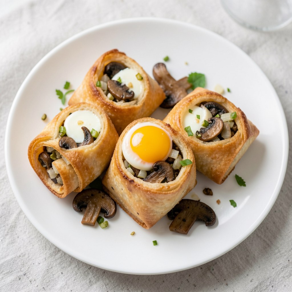 paszteciki pieczarkowe