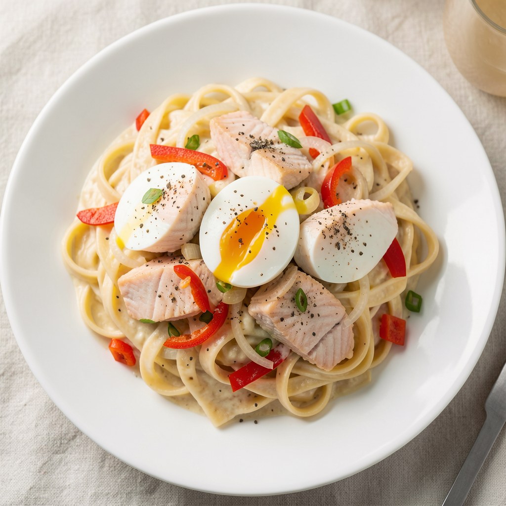 Pasta z brzuszków łososia