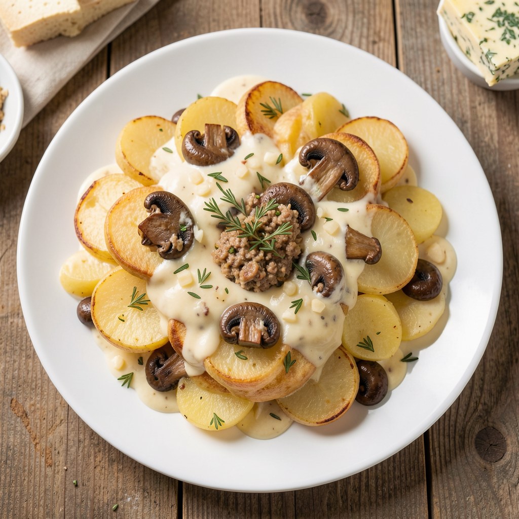 Zapiekanka z ziemniakami