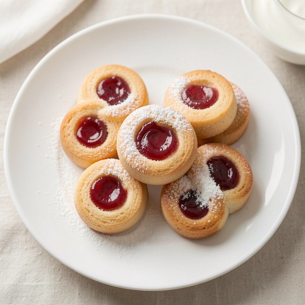 rogaliki z marmoladą