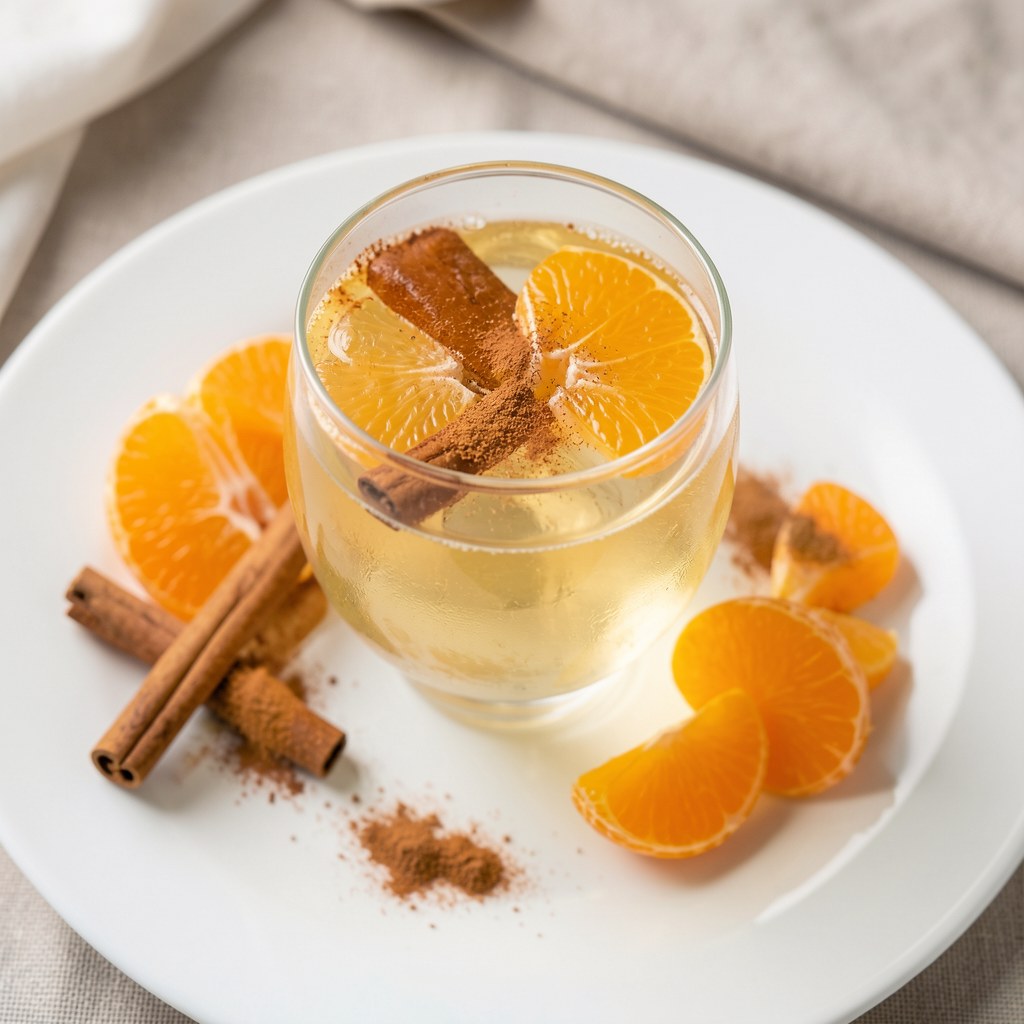 "Płonący" drink