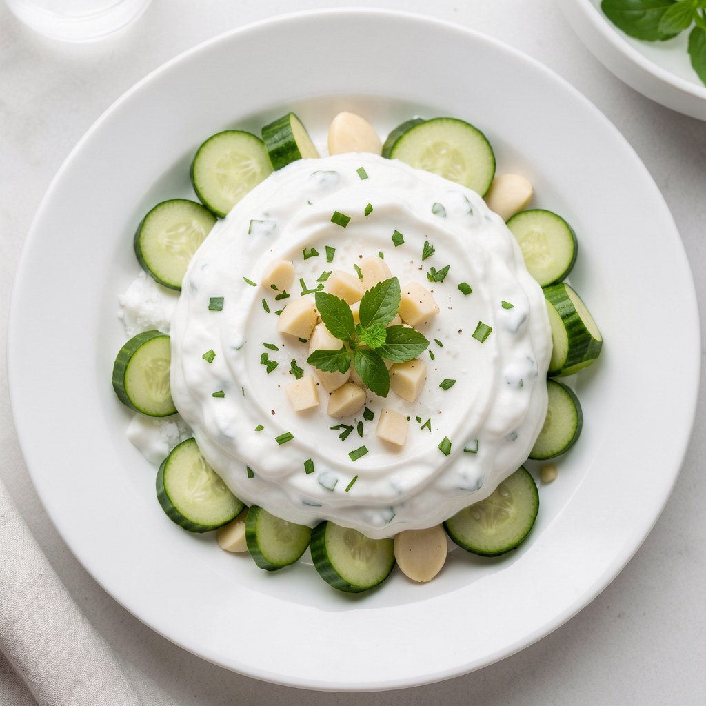 Grecki dressing czosnkowy