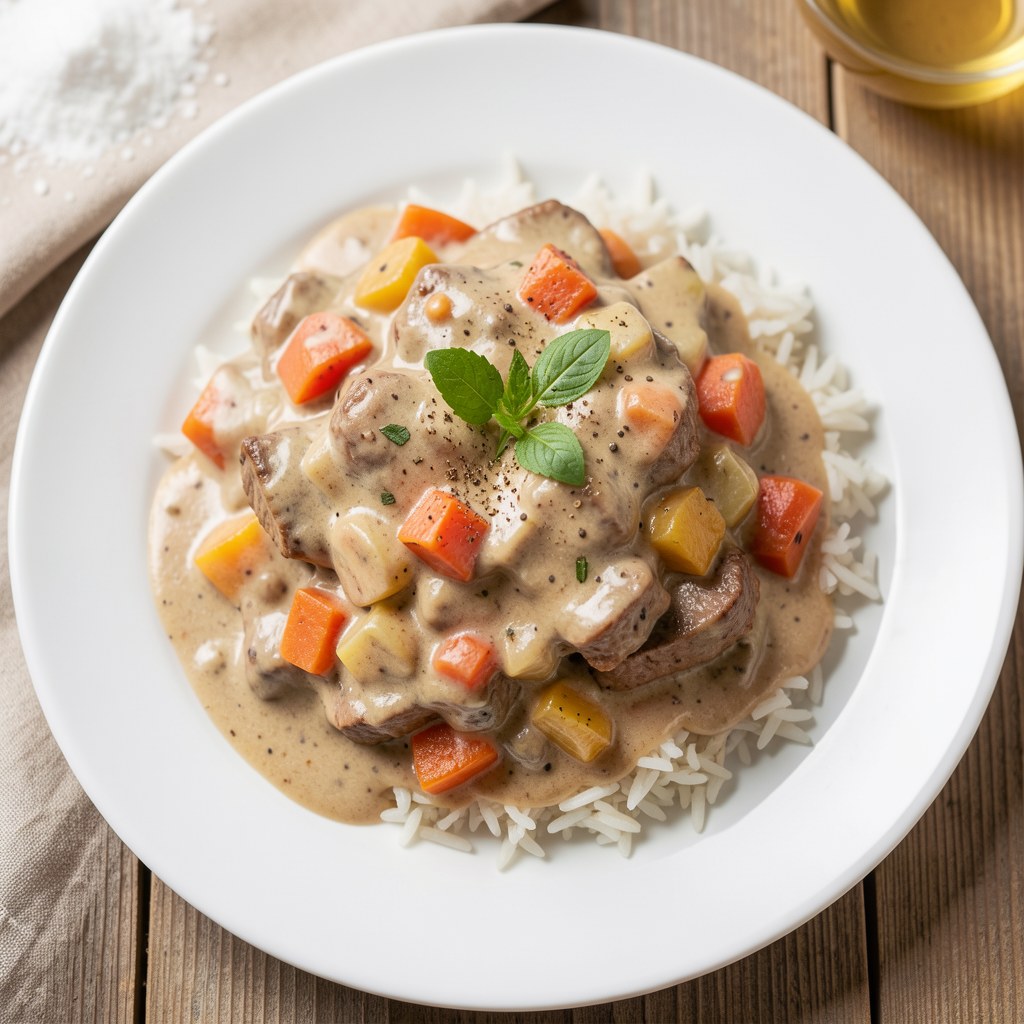 Strogonoff po Wileńsku Przepis po dziadku