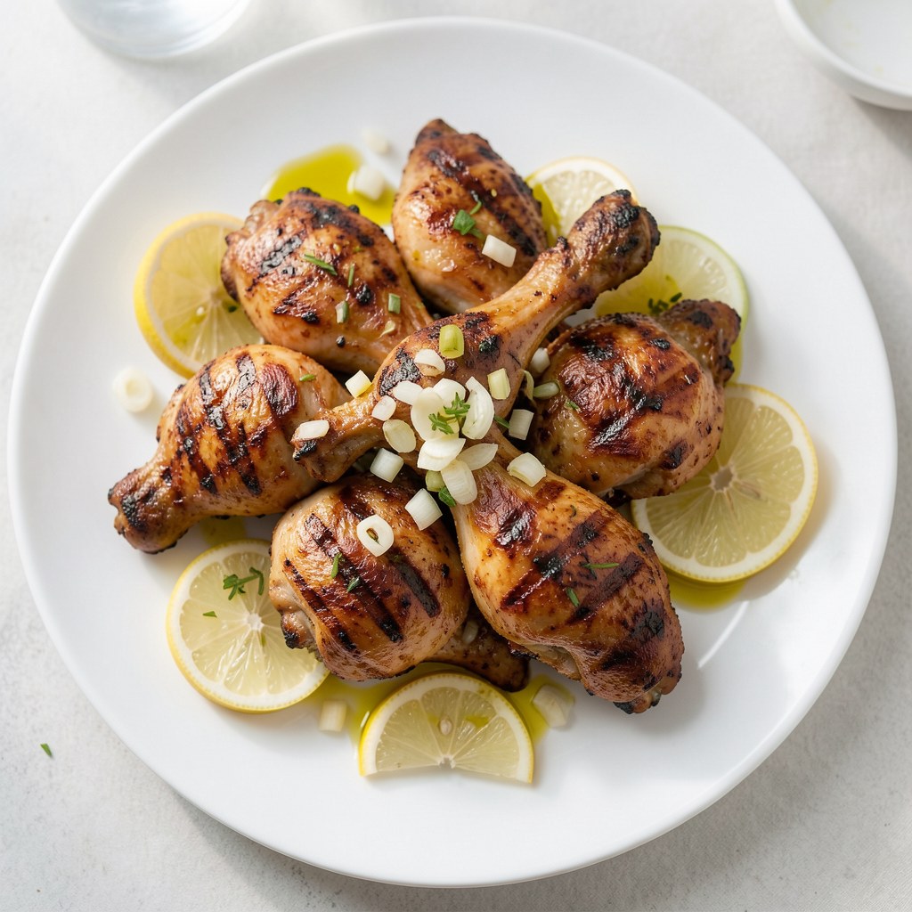 Skrzydełka z grilla na pikantno