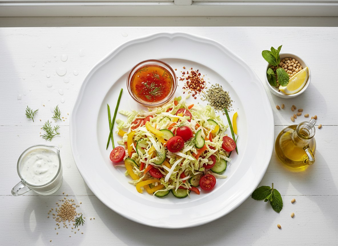 Sałatka na trzy sposoby