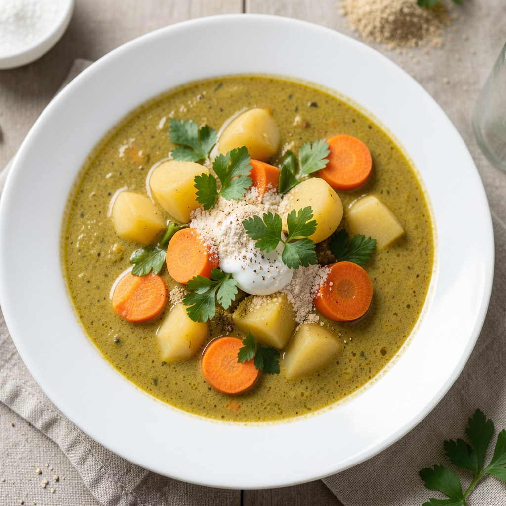 Potrawka curry z ziemniakami