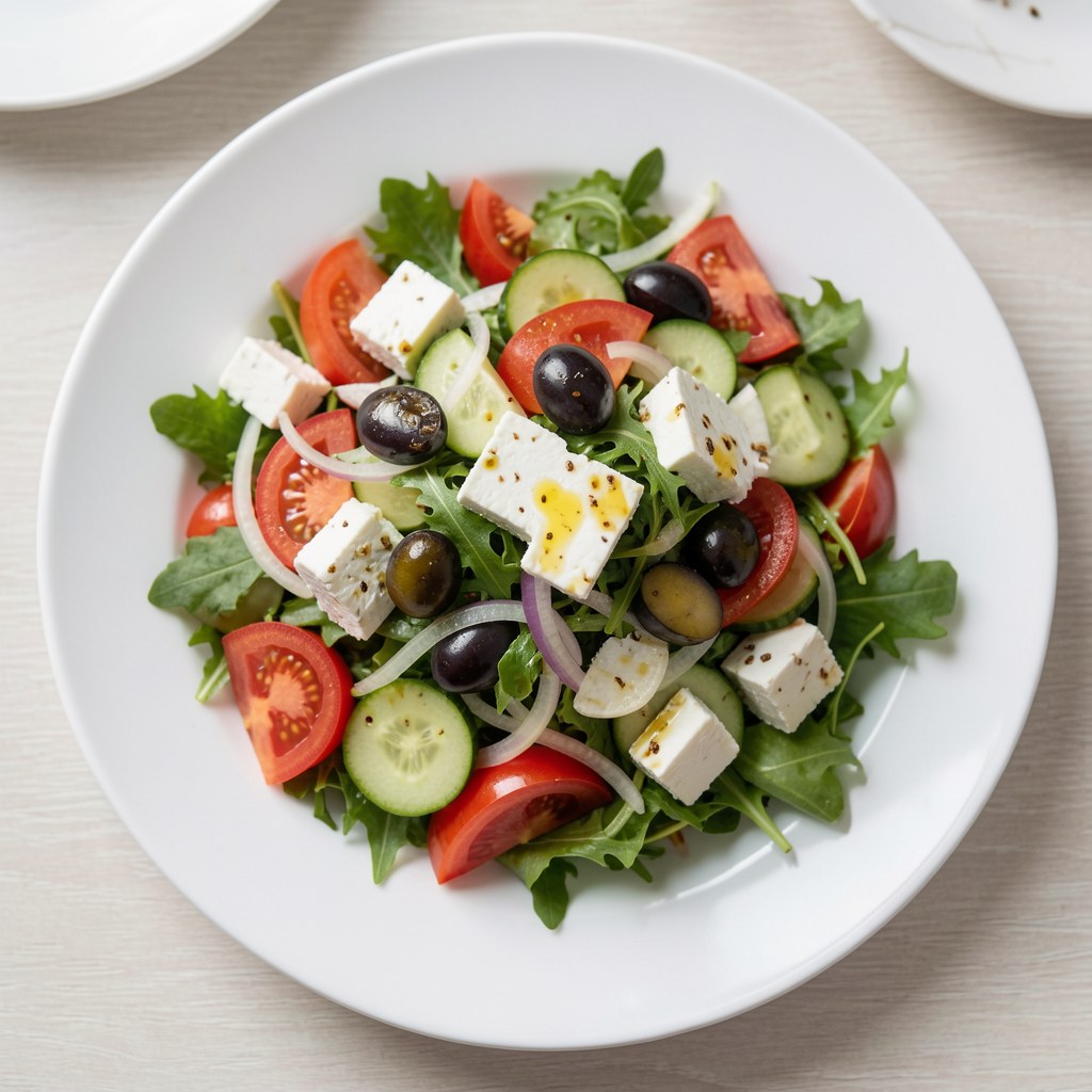 Szybka sałatka z fetą