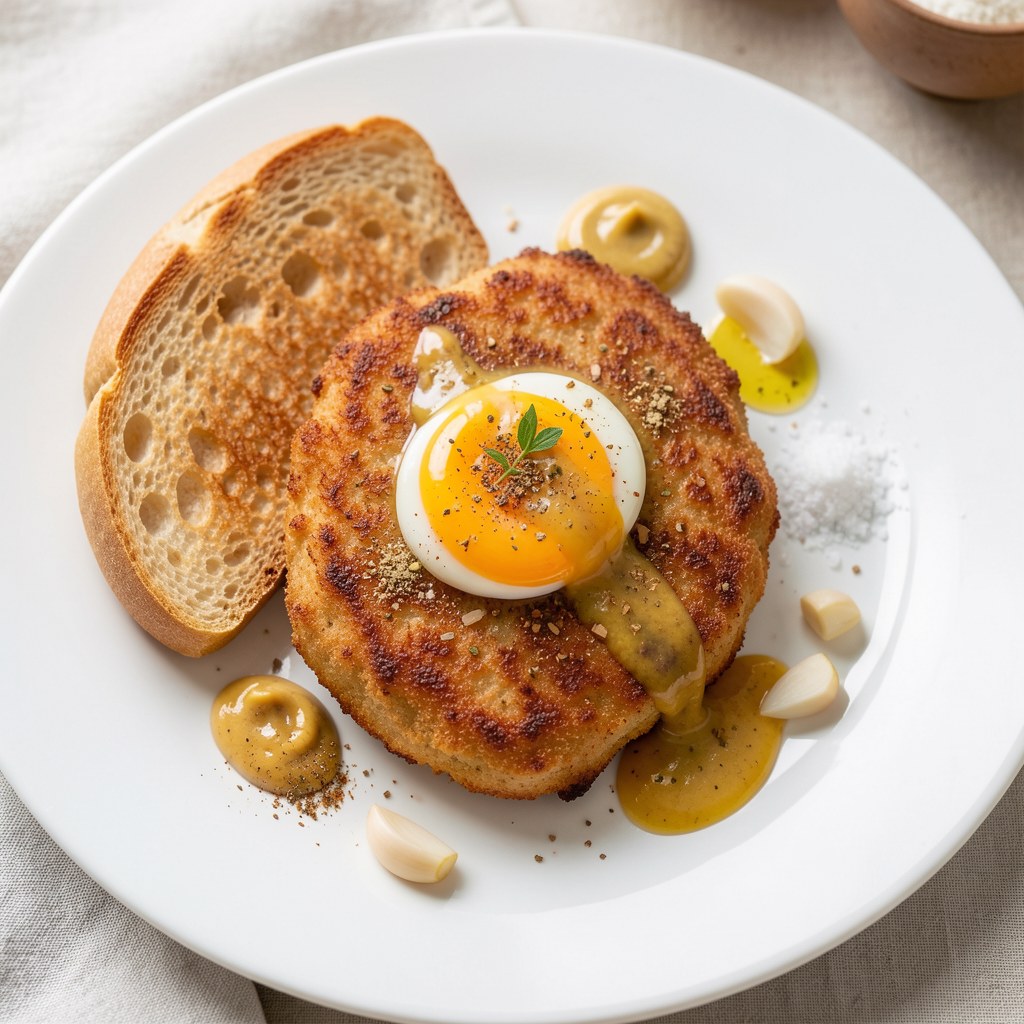 Kotlet schabowy na ostro