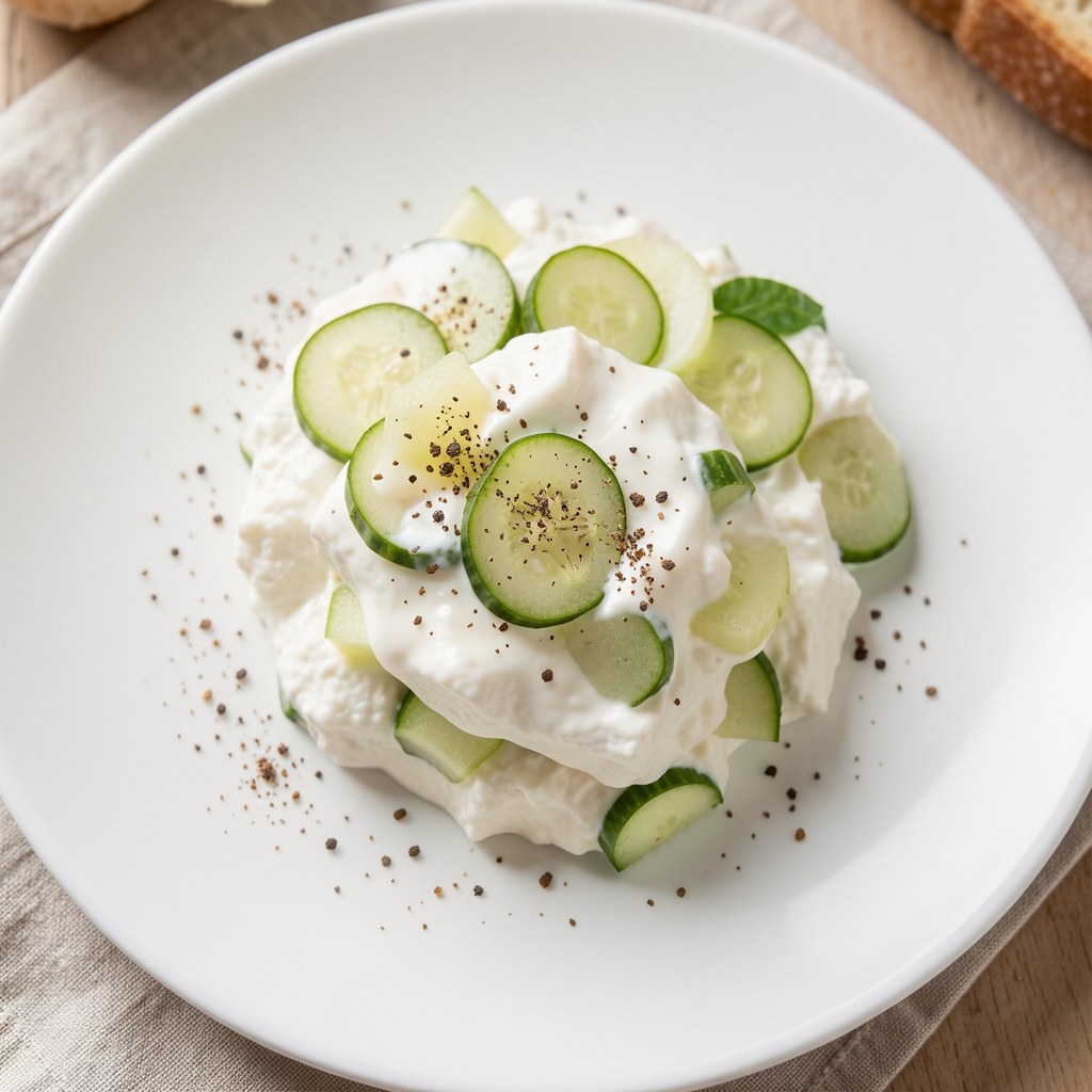 Twaróżek z ogórkiem