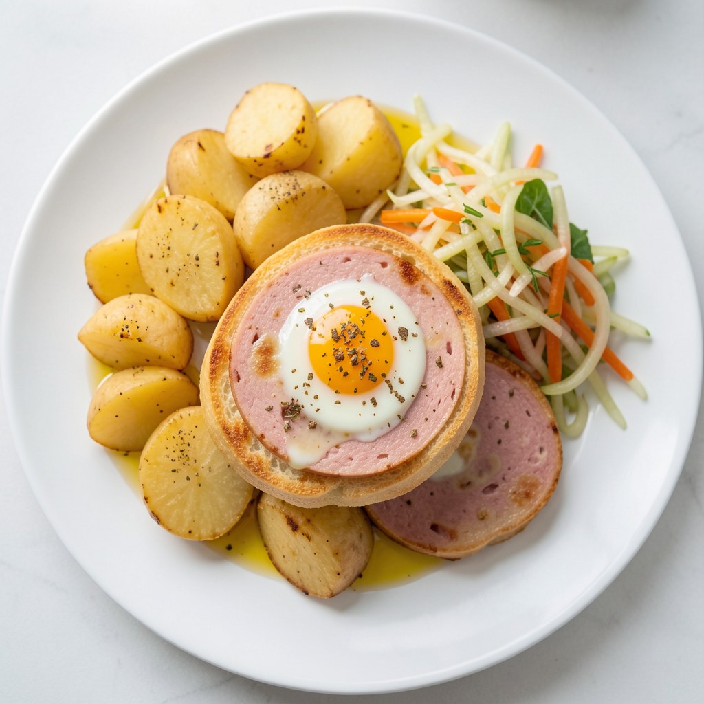 Mortadela w Panierce