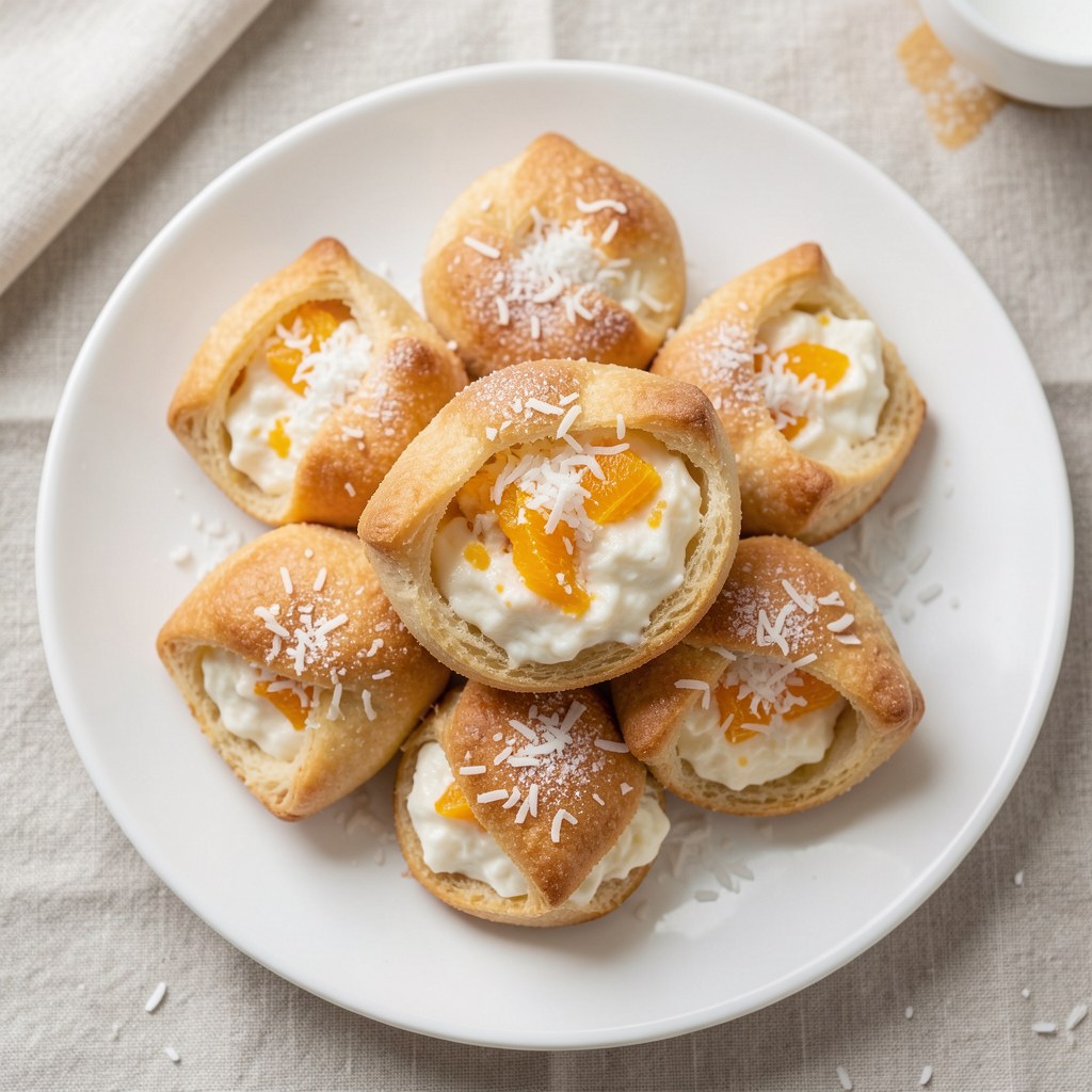 Pierożki kokosowe