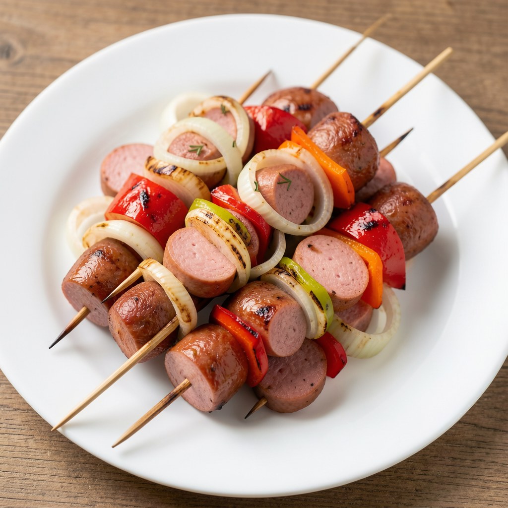 Szaszłyki z wędliny