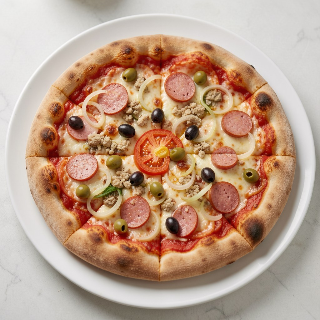 Pizza z kaparami