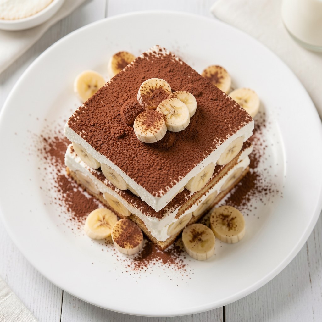 Tiramisu z bananem