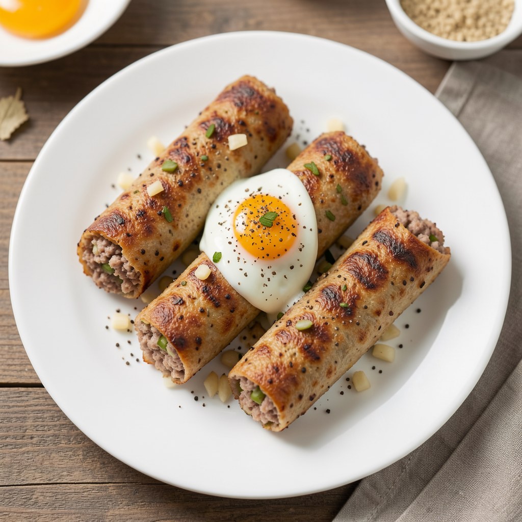 Kebab wieprzowy i wołowy