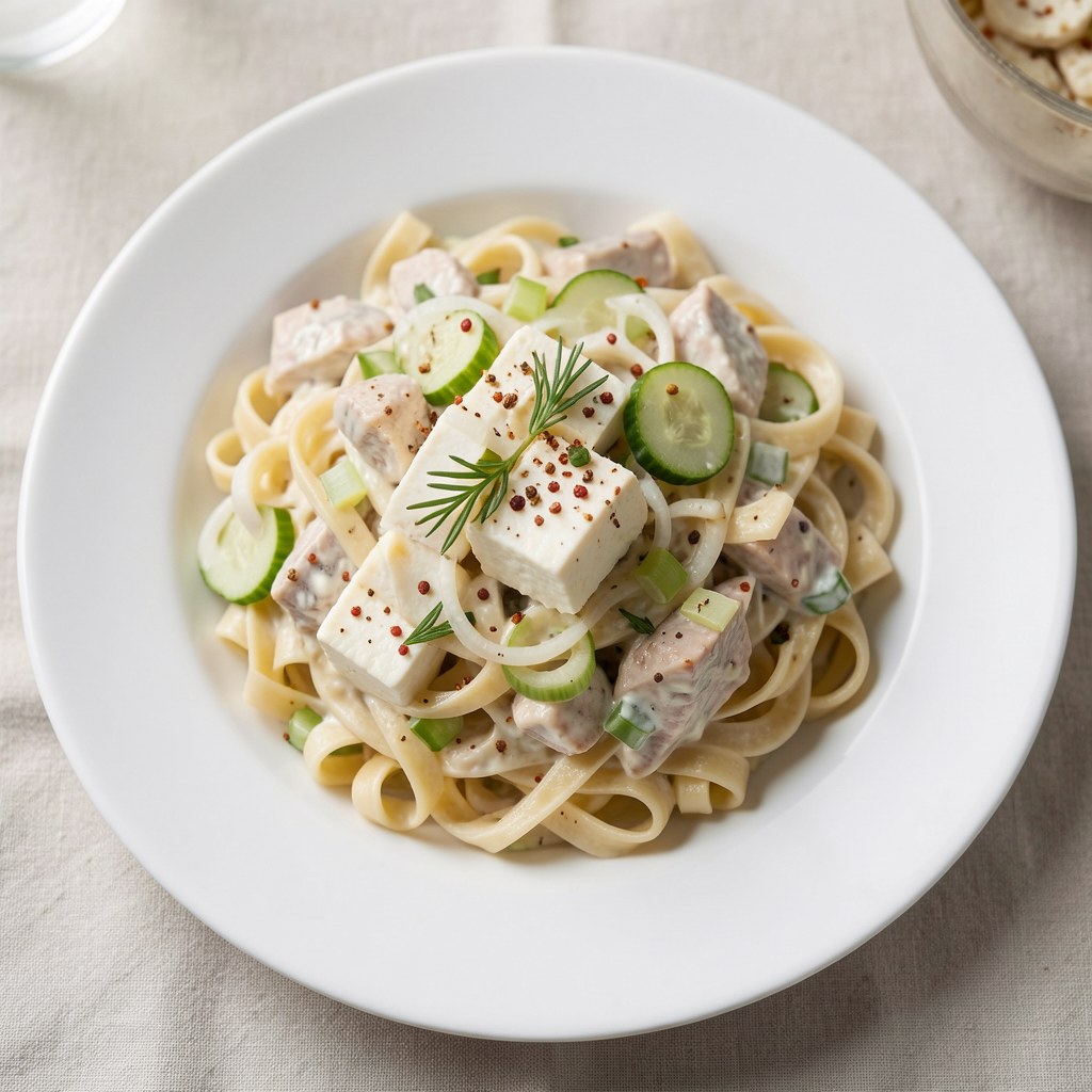 Pasta rybna z twarogiem