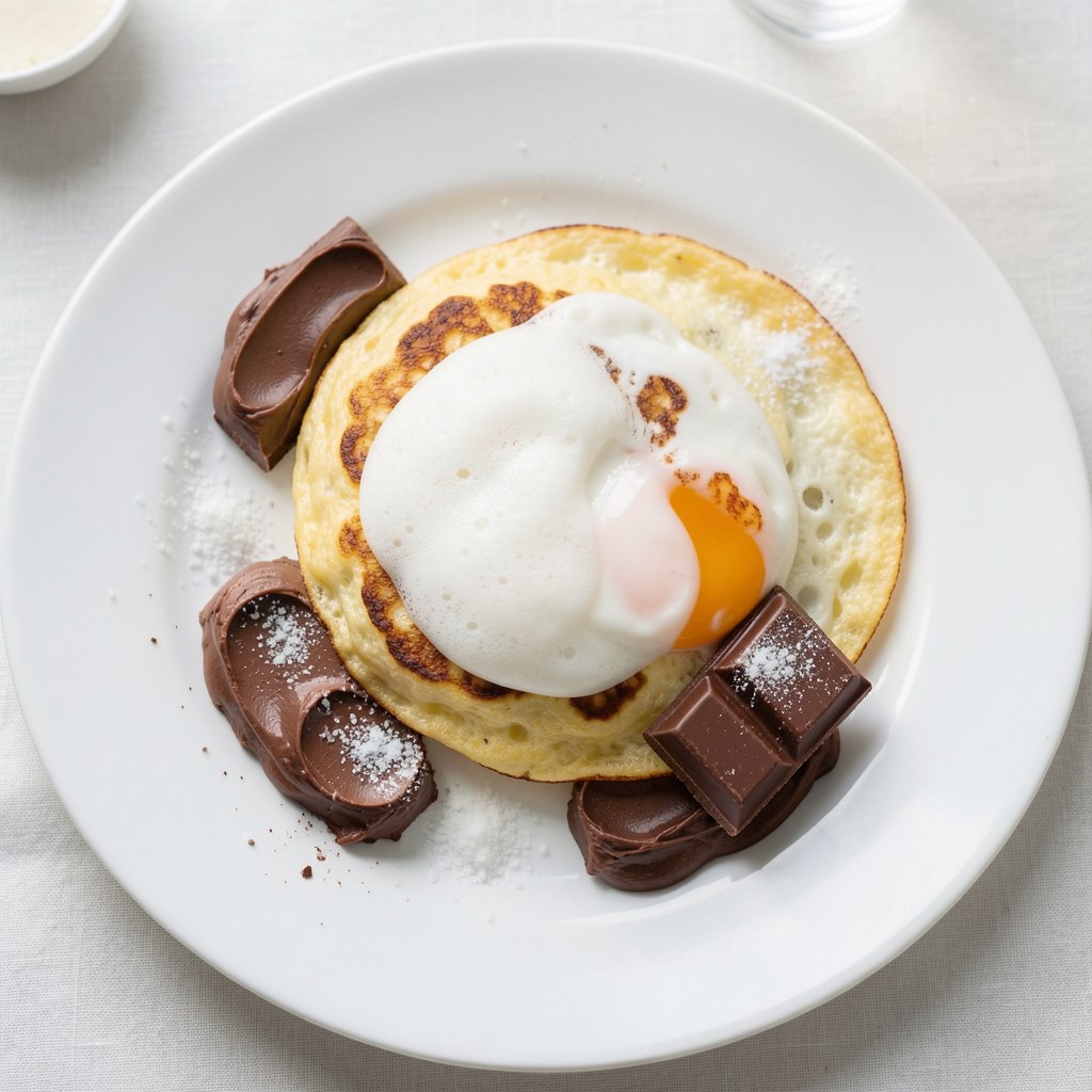 Omlet z czekoladą