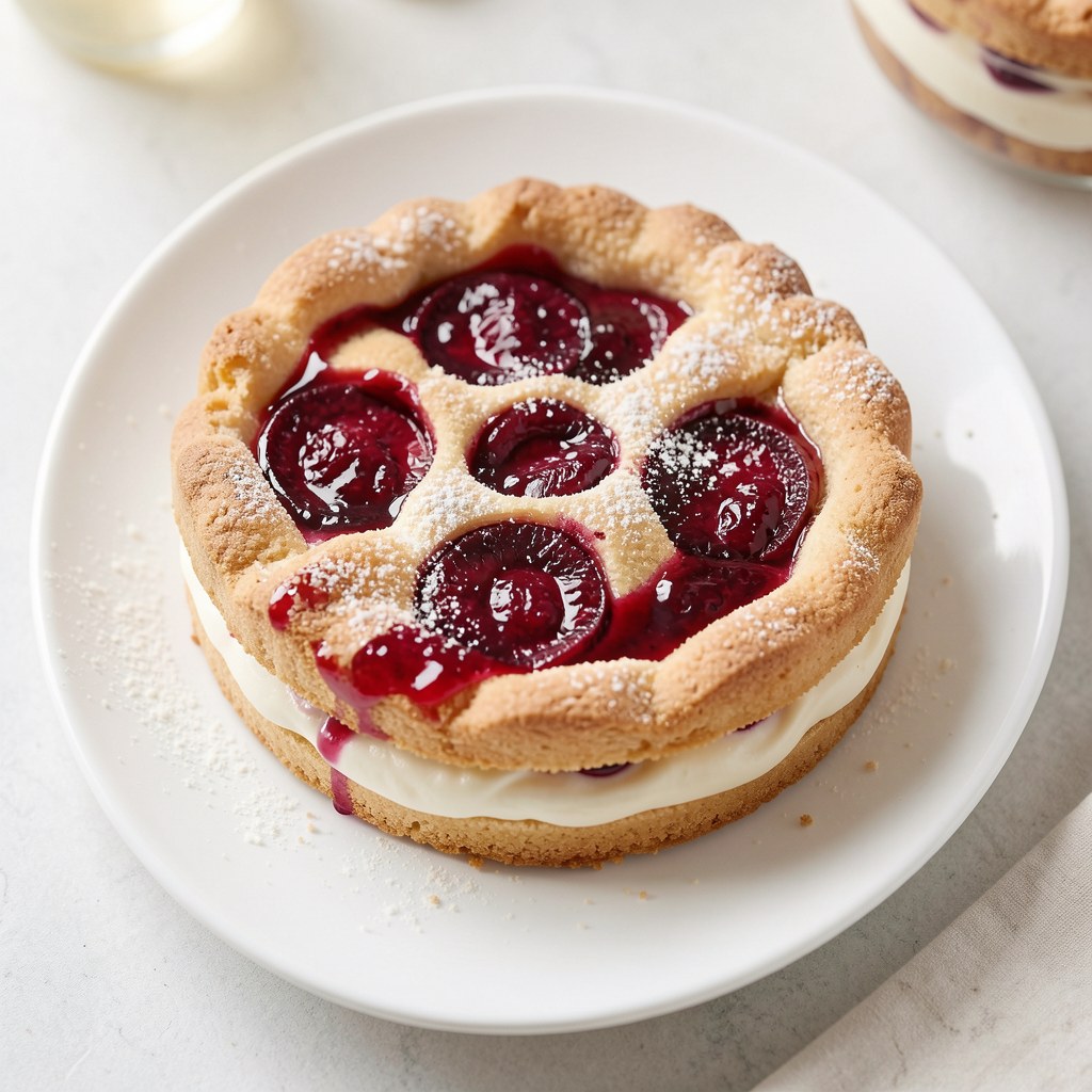 Tarta z wiśniami