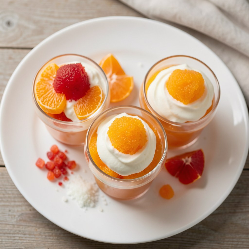 Granita z pomarańczy