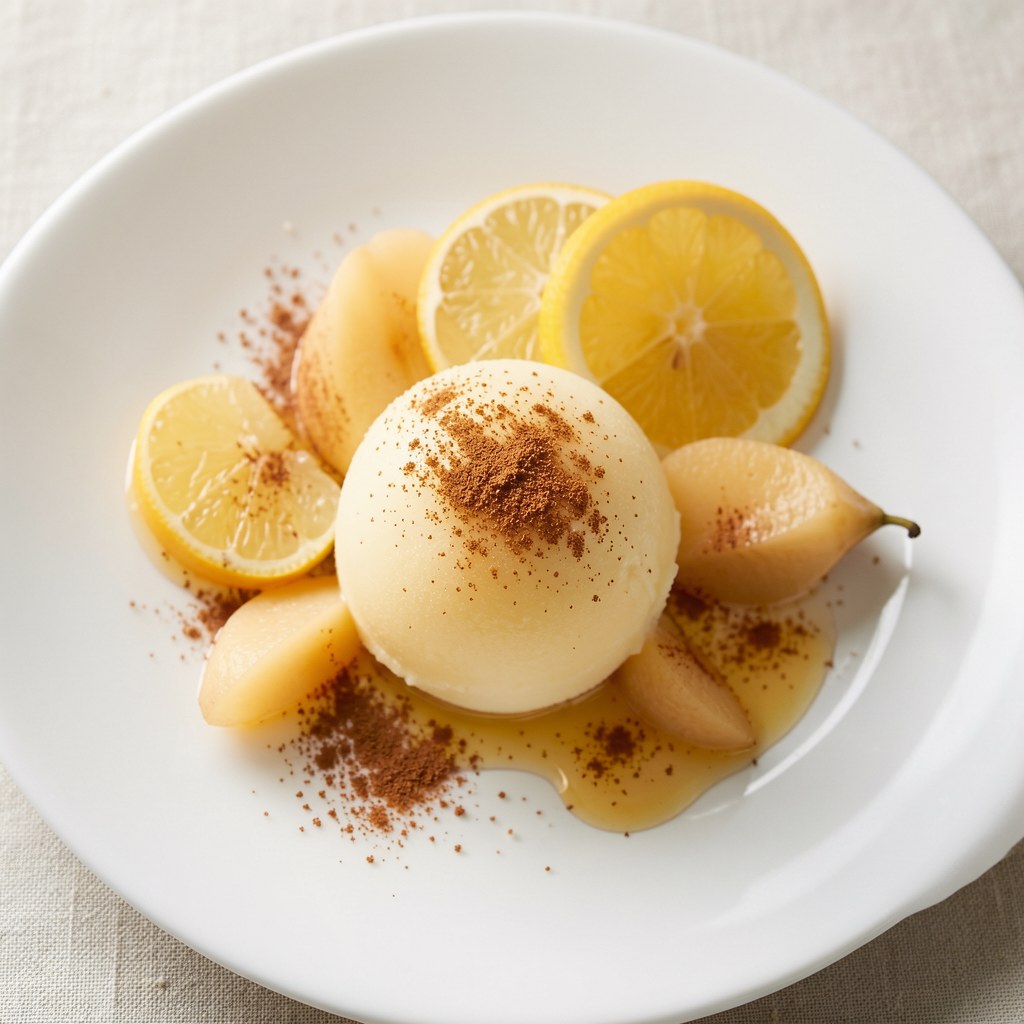 Sorbet gruszkowy