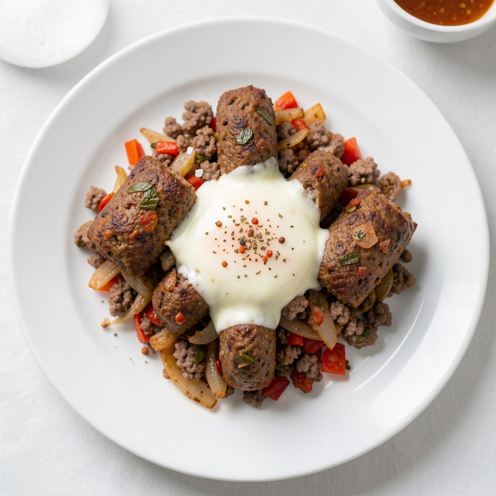 Kefta z serem