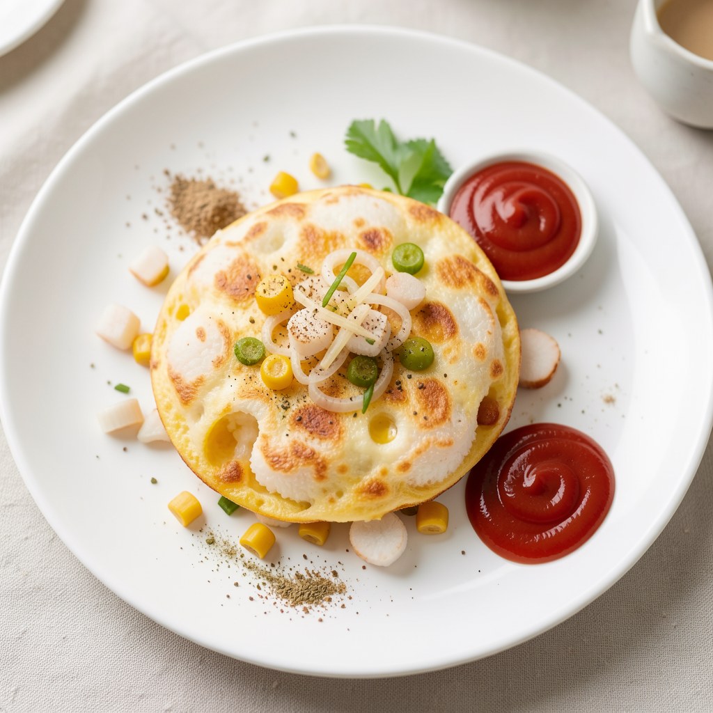 Omlet z surimi