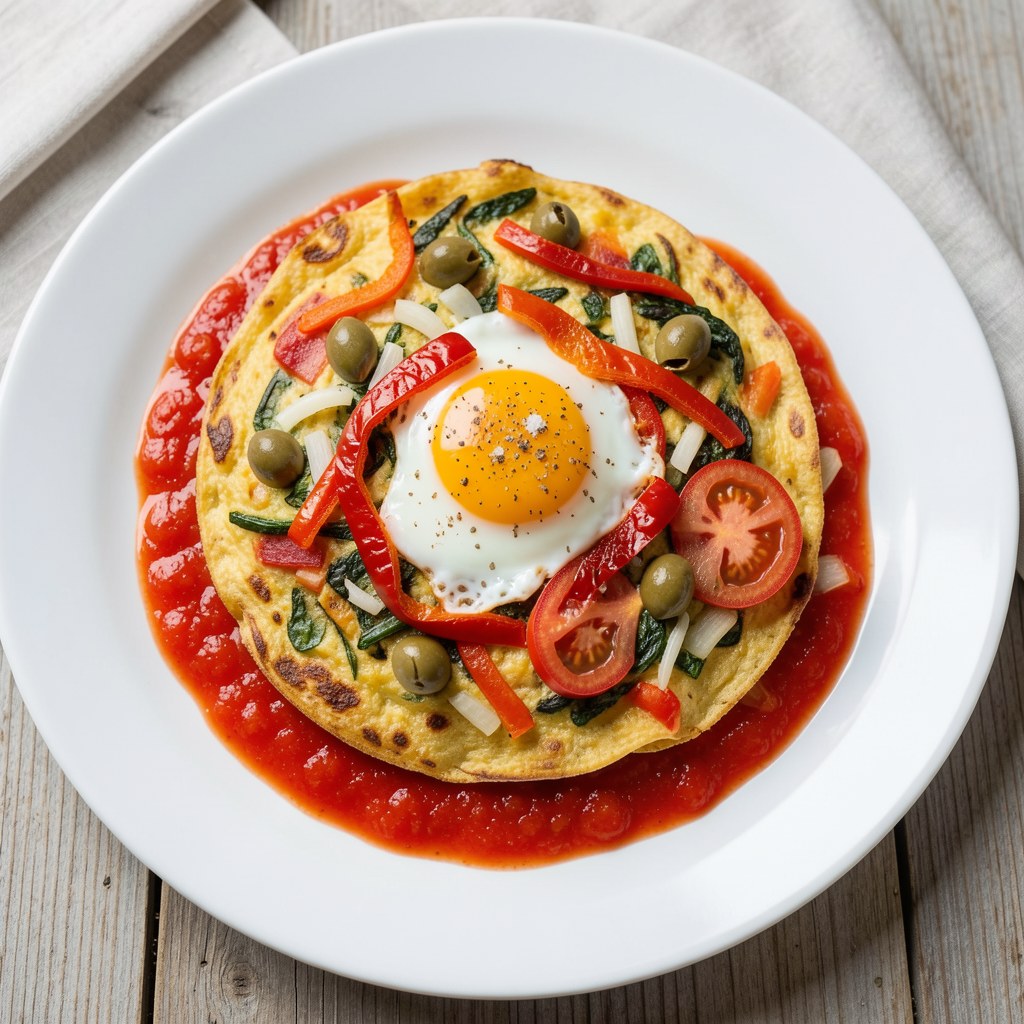 Bardzo pomysłowy omlet